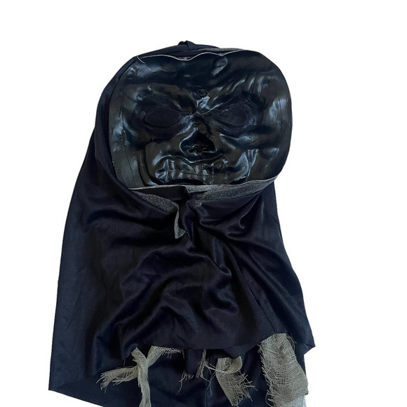 Halloween‎ Rubber Hooded Mask. Skeleton Bloody Teeth. Halloween Costume - Picture 5 of 5